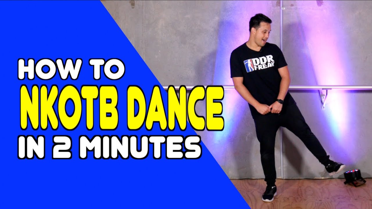 NEW KIDS ON THE BLOCK DANCE - Learn In 2 Minutes