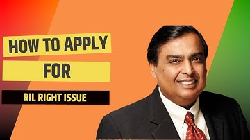 How to apply for Reliance Right Issue? || Step-by-step guide on how to apply for right issue?
