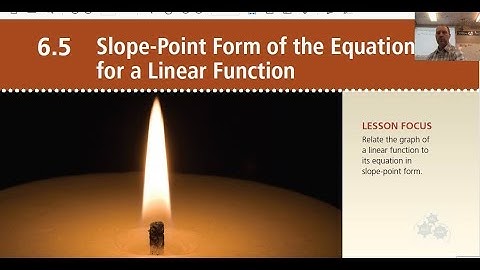 FM 10 6.5 Point Slop Form (Shorter lesson)