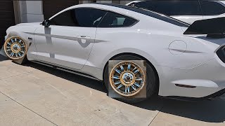 THESE WHEELS TOTALLY CHANGE THE LOOK OF YOUR MUSTANG! #rtr