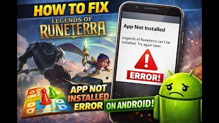 How to Fix Legends of Runeterra App Not Installed Error on Android screenshot 3