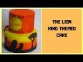 Lion King Themed Cake