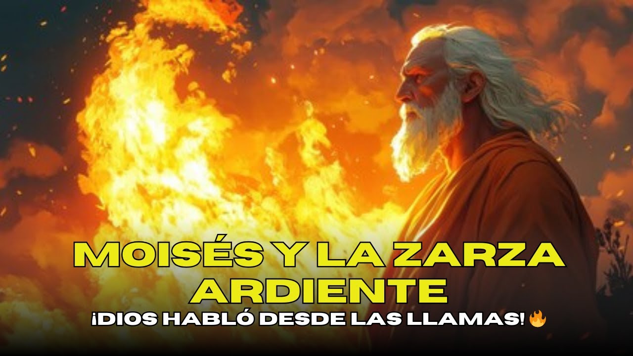 La Biblia En Breve Moisés Y La Zarza Ardiente ¡el Día Que Dios Habló 