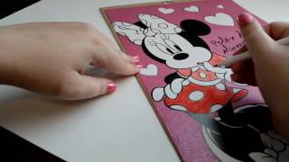 Minnie Mouse Coloring Sheet