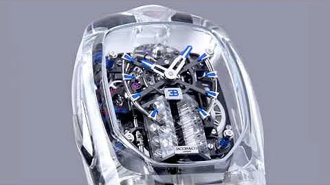 The Jacob & Co. Bugatti Chiron Sapphire Crystal