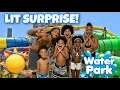 We Surprised Our Kids With A LiT Day At The WATER PARK!!