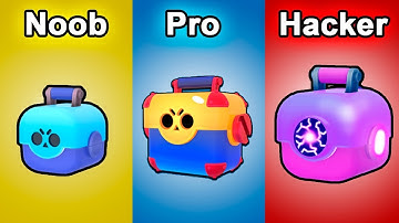 NOOB vs PRO vs HACKER - Brawl Stars
