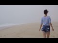 Relaxing Beach Running ASMR | Ocean Waves for Sleep
