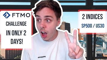 How To Pass FTMO Challenge in Less Than a Week!