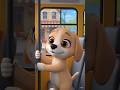 Cat on the Bus/Dog on the bus/Kids cartoon rhymes #cats #dogshorts #wheelsonthebus #learning