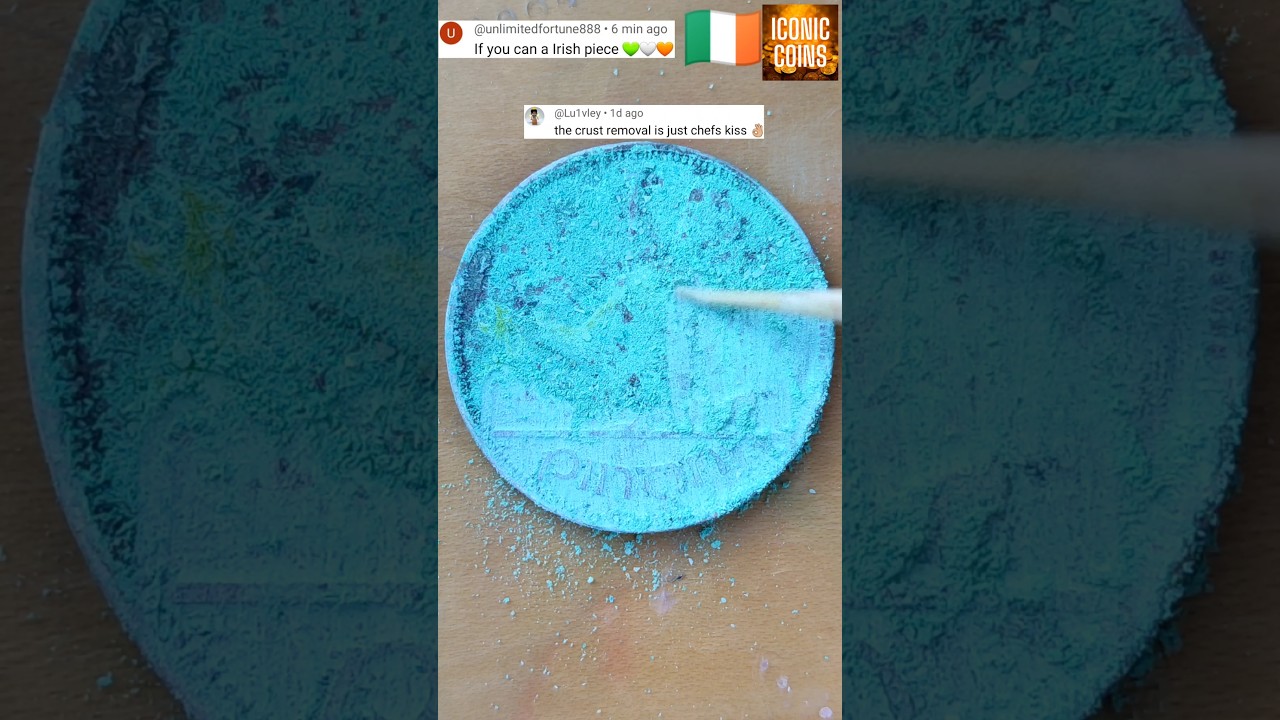 I Cleaned A Old Irish Coin... The Results SHOCKED Me! 😲