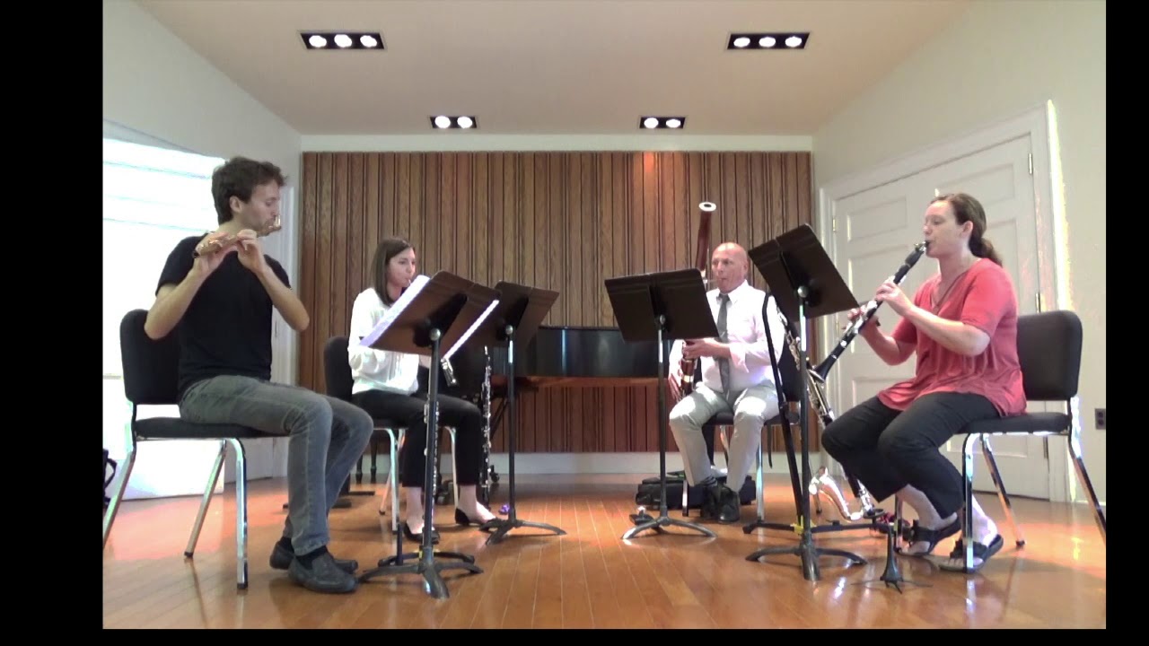 Short Stories for Woodwind Quartet Movement I Nightgames YouTube