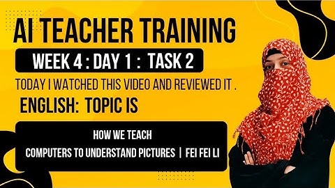 How we teach computers to understand pictures | Fei Fei Li