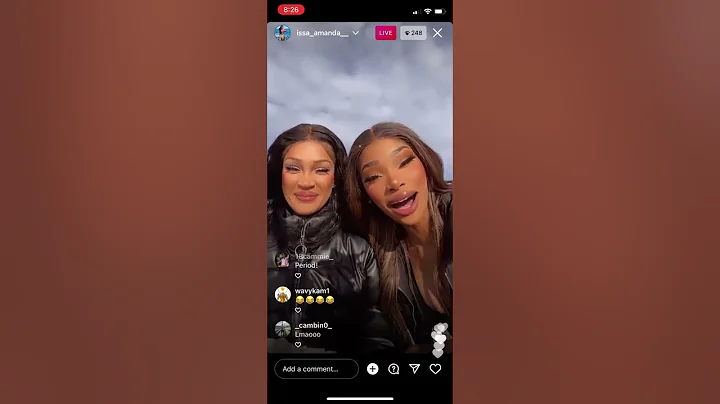 Amanda and Shannon IG live 3/17/22 pt1