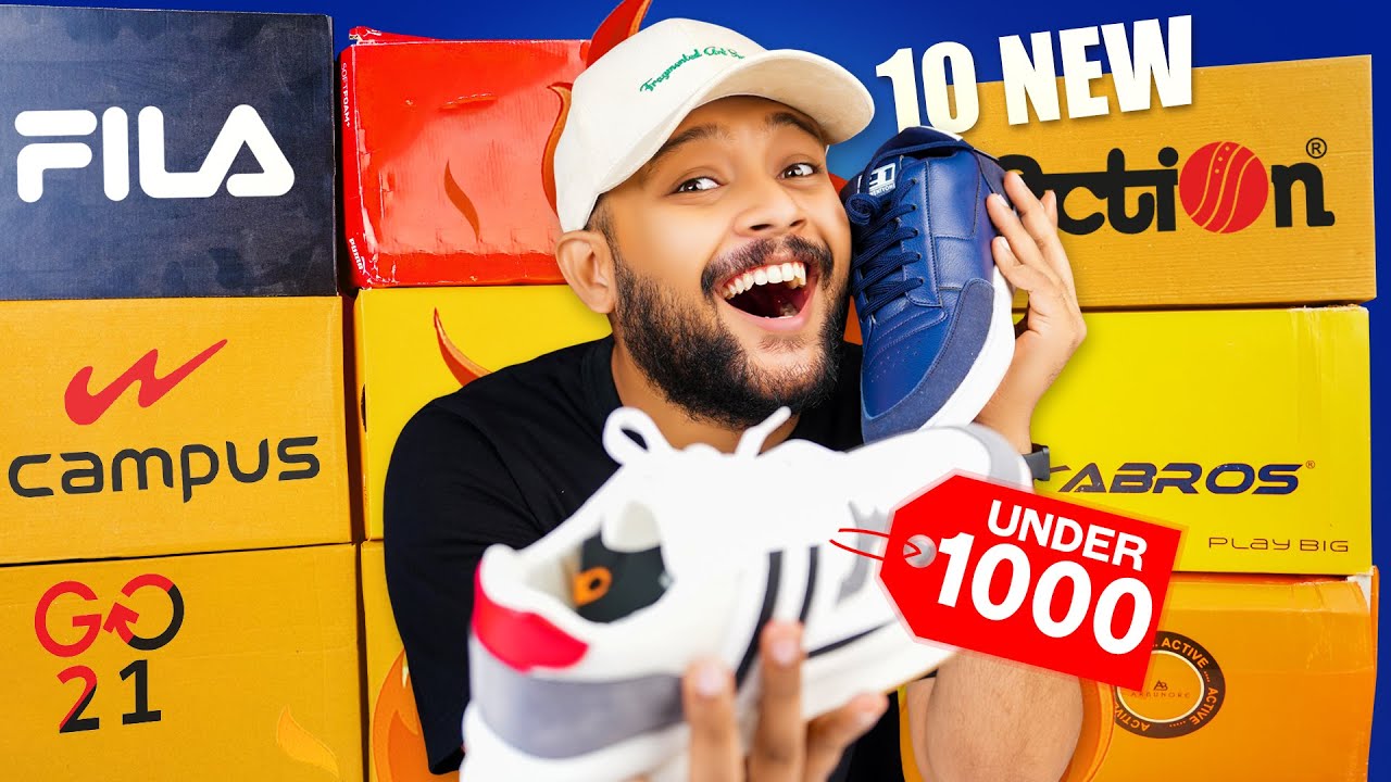 10 Best Budget Men Shoes/Sneakers Haul Under 500/1000 AJIO🔥 Campus ...