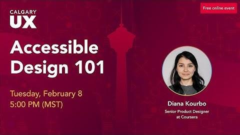 Accessible Design 101