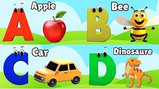 ABC Phonics Song - Toddler Learning Video Songs , A for Apple , Nursery Rhymes , Alphabet song