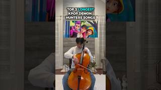 LONGEST Kpop Demon Hunters Songs #kpopdemonhunters #kpop #golden #idol #cover #ranking
