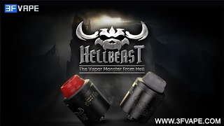 Hellvape Hellbeast RDA Rebuildable Dripping Vape Atomizer