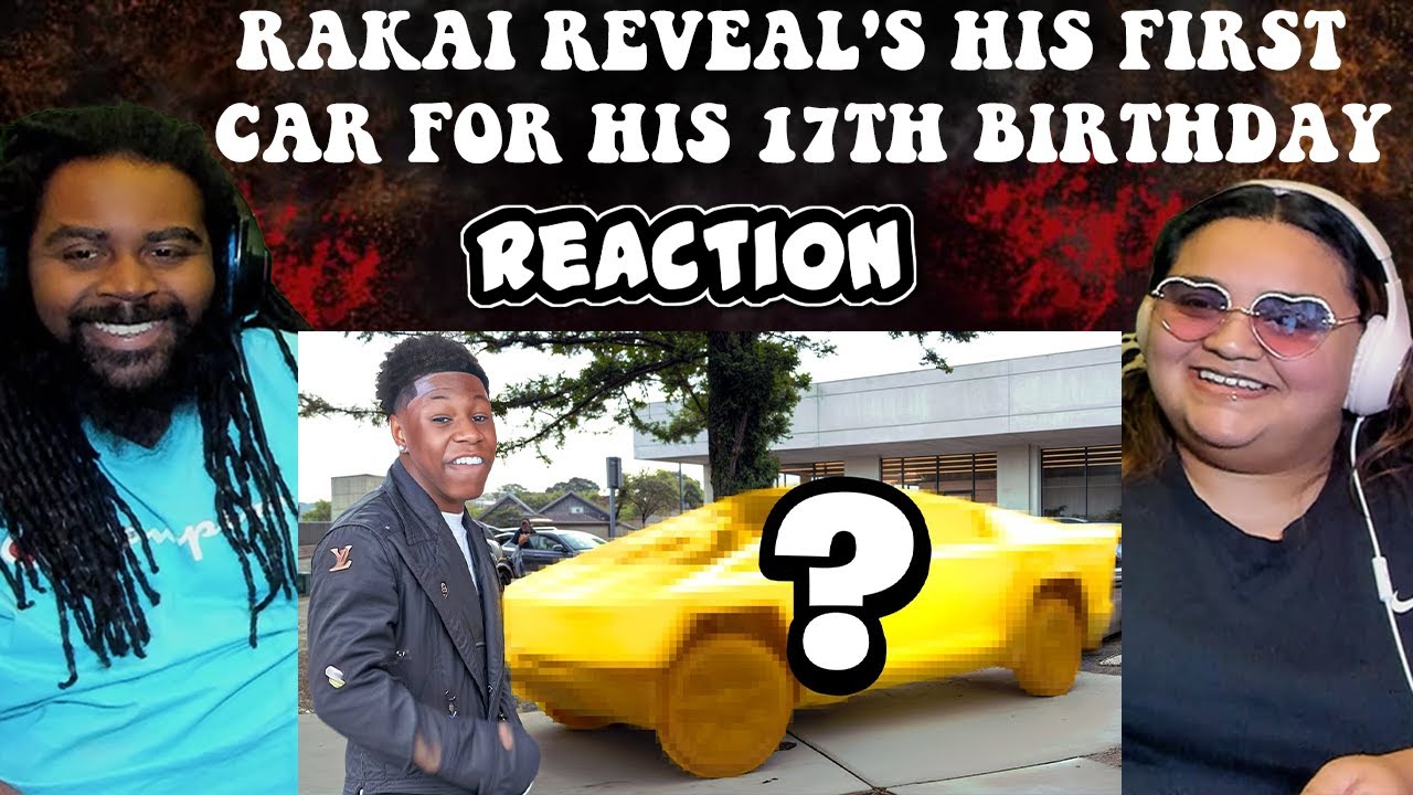 Rakai Reveal's His FIRST Car For His 17th BIRTHDAY | REACTION