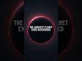 TrES-2b | The Darkest Planet Ever Discovered #didyouknow #space #scienceshorts #uniqfacts