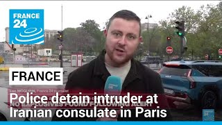 Police find no weapons on man detained after operation at Iranian consulate in Paris • FRANCE 24