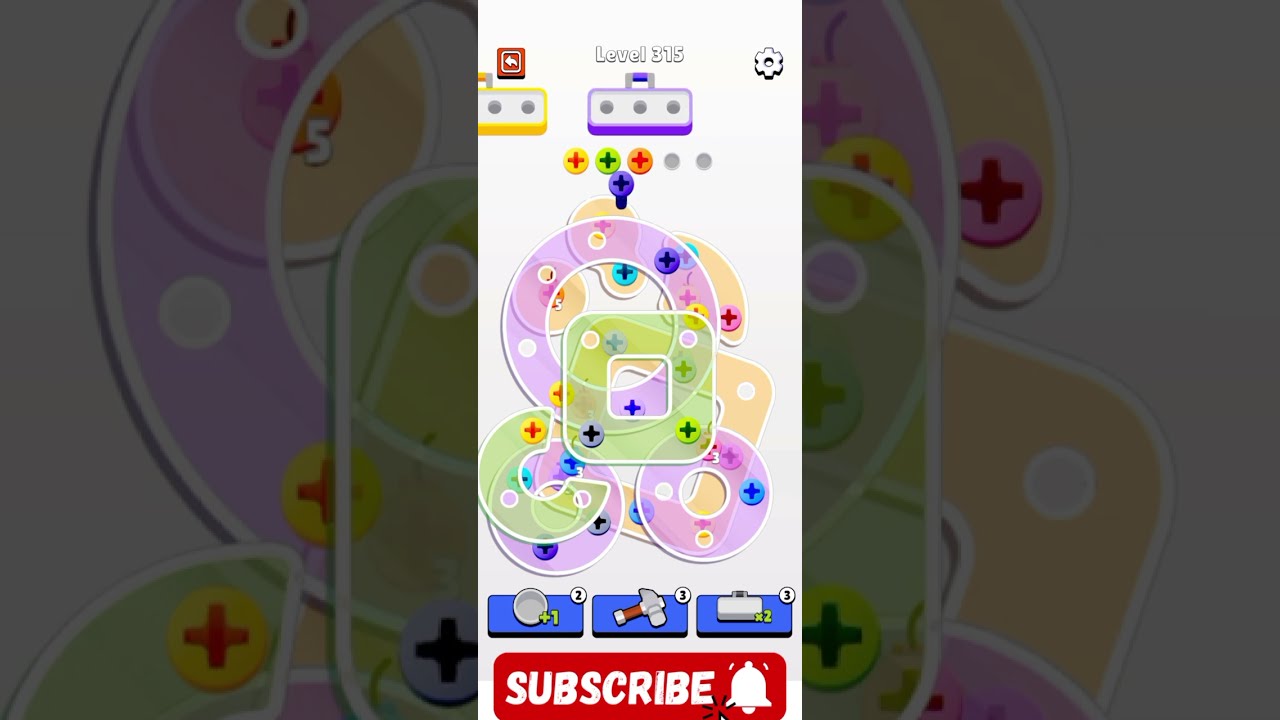 パラジユーム Screw Jam Puzzle Level 315 | GAME Walkthrough - YouTube
