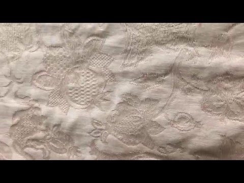 Video of Bonita F Bambo Drapery & Curtain Fabric By The Yard