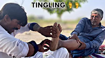 ASMR | Relaxing Men’s Foot & Leg Massage 🦶 Pure Reflexology for Deep Calm | Tingling ASMR
