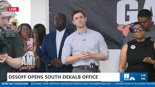 Sen. Ossoff opens South DeKalb field office