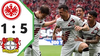Eintracht Frankfurt 1 4 Bayern Leverkusen | EXTENDS Highlights | 48 Games Unbeating