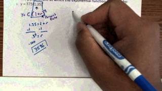 Vance High School Math I: Percent Rate Video 1