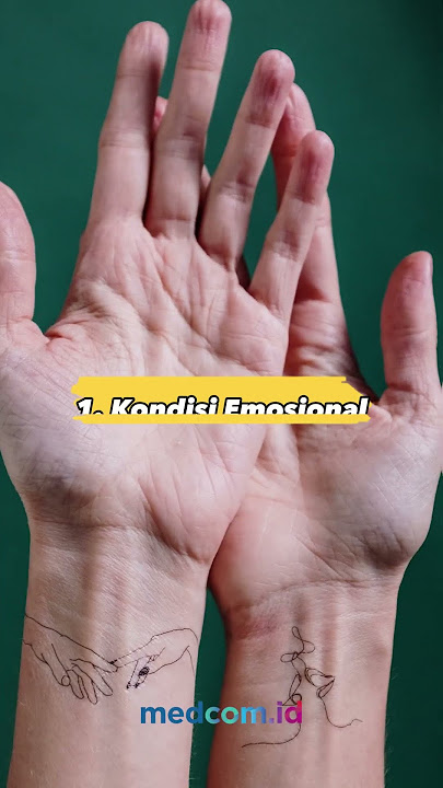 WASPADA! INI PENYEBAB TANGAN SERING BERKERINGAT