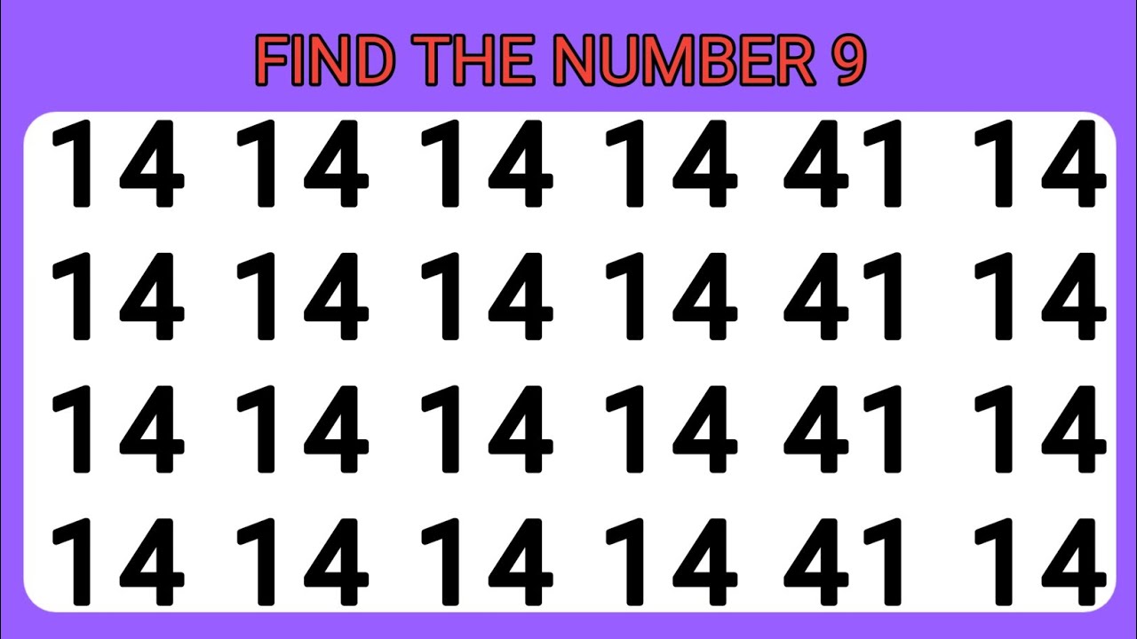 Find the odd number | spot the odd number | oddity spoting