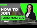 How to join a Toastmasters club?