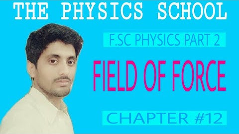 field of force , electric field intensity class 12 physics , chapter 12 electrostatics in urdu hindi
