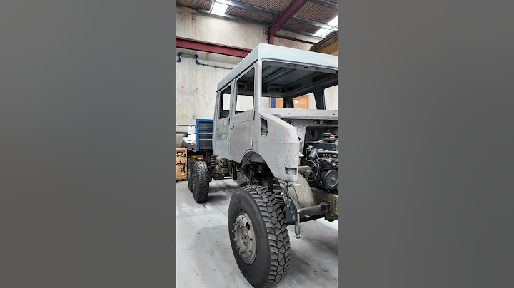 L'Unidan 6x6 3.0 è in officina! #4x4 #offroad #unimog #mercedes
