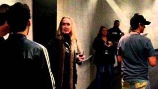 Iron Maiden Nicko & Bruce Backstage @ACC Toronto 2008