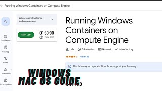 Running Windows Containers on Compute Engine | MAC & WINDOWS ISSUE #qwiklabsarcade2026