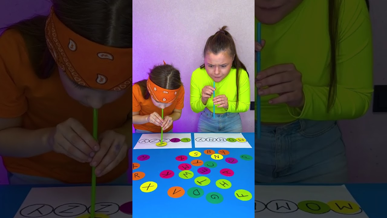 Sibling Letter Challenge! 🔤👧👦 Who's Faster? Who's Smarter? 