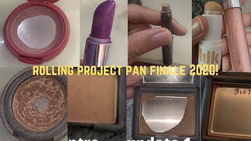 Rolling Project Pan Finale 2020! | Katiexobeauty