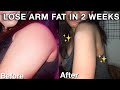 SLIM ARMS FAST | i tried chloe ting and gabriella whited arm workouts combined *guaranteed result*