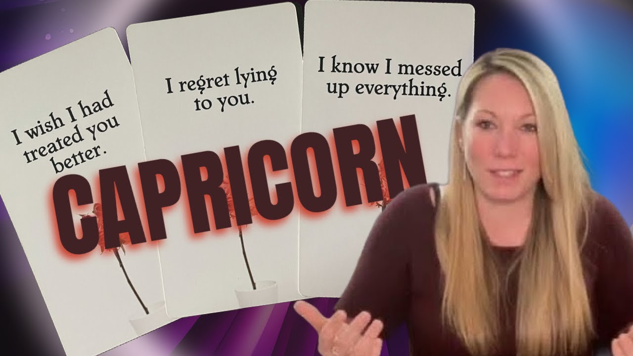 Capricorn ♑️ And, So… The Past Returns With A Love Confession! Love Tarot Reading August
