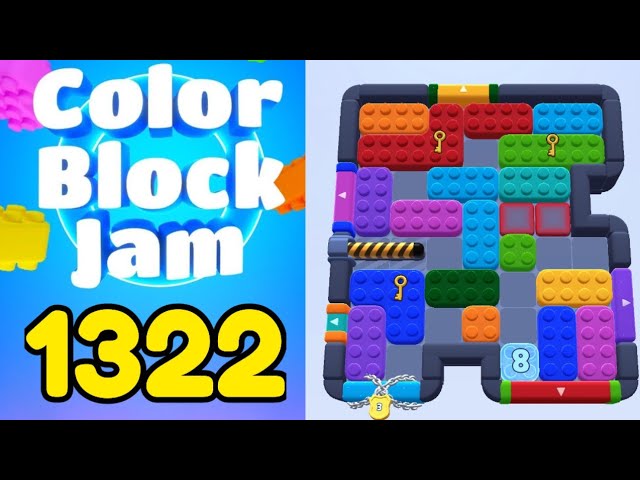 Color Block Jam Level 1322 Solution - YouTube