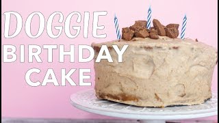 Dog Friendly Birthday Cake Recipe | Vegan Dog Birthday Cake | Homemade Dog Treats | The Edgy Veg
