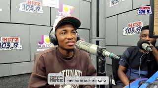 Kofi Kinaata talks about his debut body of work, 'Kofi OO Kofi' EP on Hitz FM with Andy Dosty
