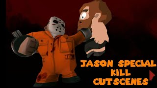 Friday the 13th: Killer puzzle All Dead Animations || Friday the 13th all kill zone scenes ||