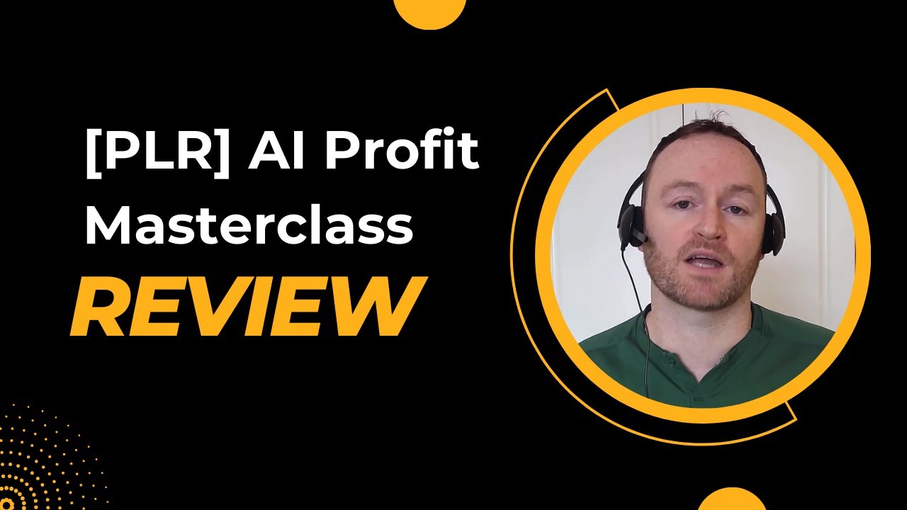 PLR AI Profit Masterclass Review + (Bonus Worth $997) - YouTube