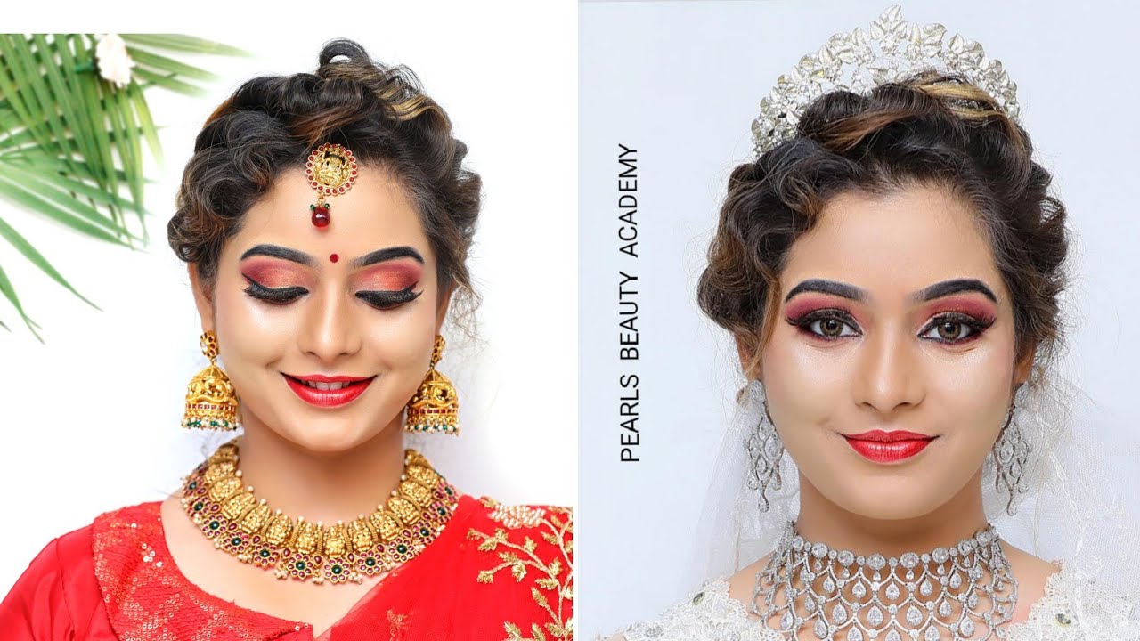 HD Makeup for Actress Sushma Nair | Pro Makeup Artistry Course Chennai | Bridal Hairstyle
