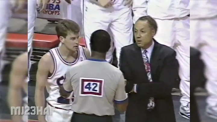 Pippen and Mark Price Almost Fight Each Other (199...